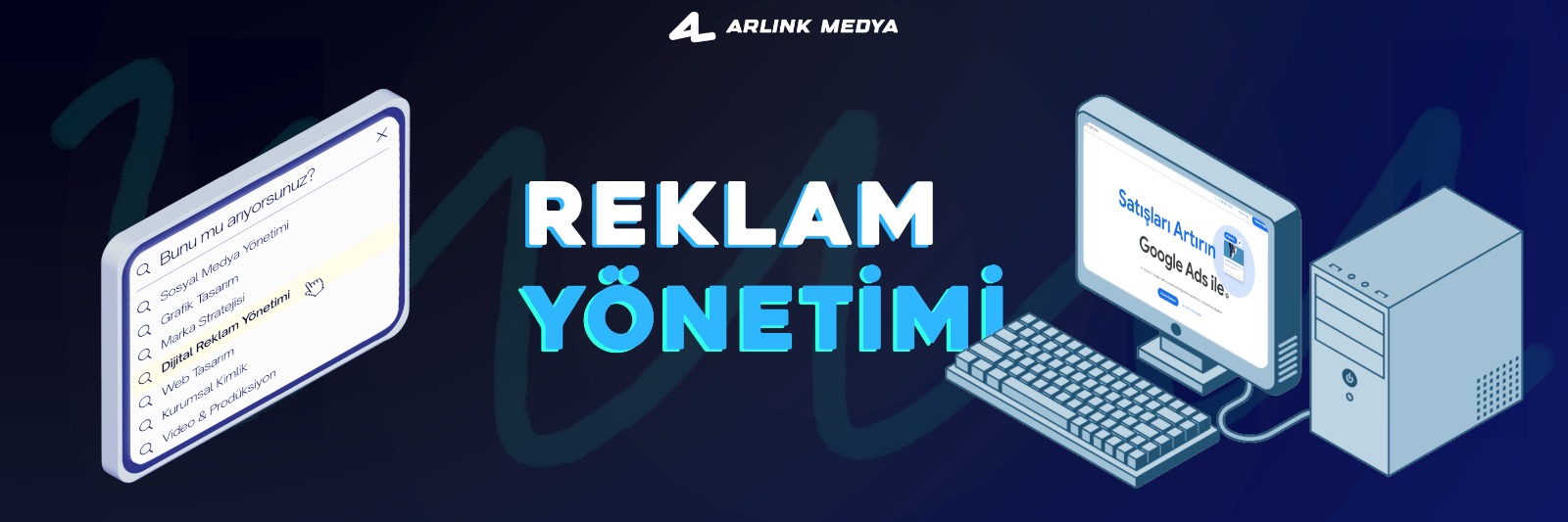 Dijital pazarlama görseli